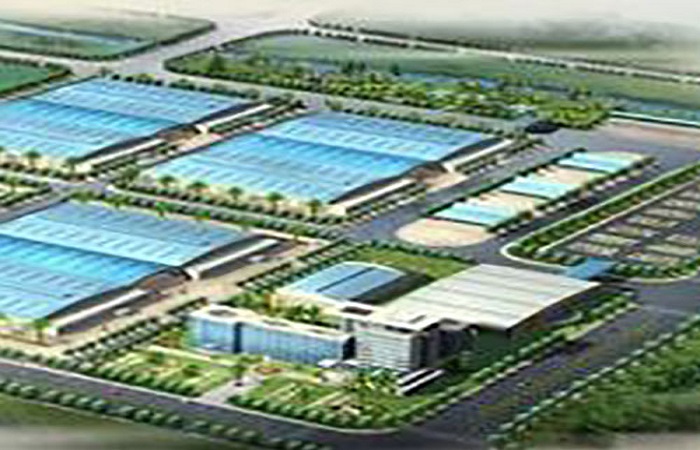 Import and Export Logistic Park in Baishan 